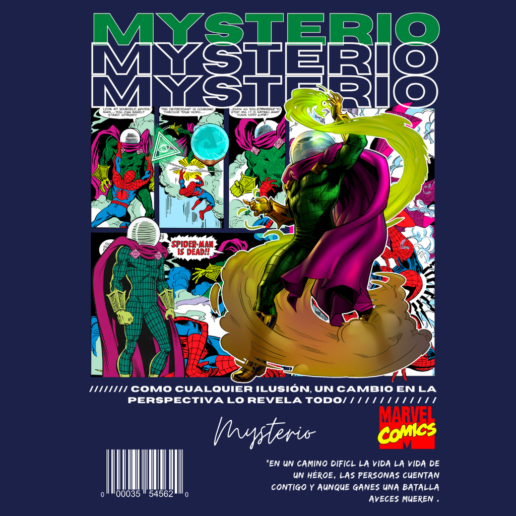 MYSTERIO VINTAGE - MARVEL OVERSIZE T-SHIRT