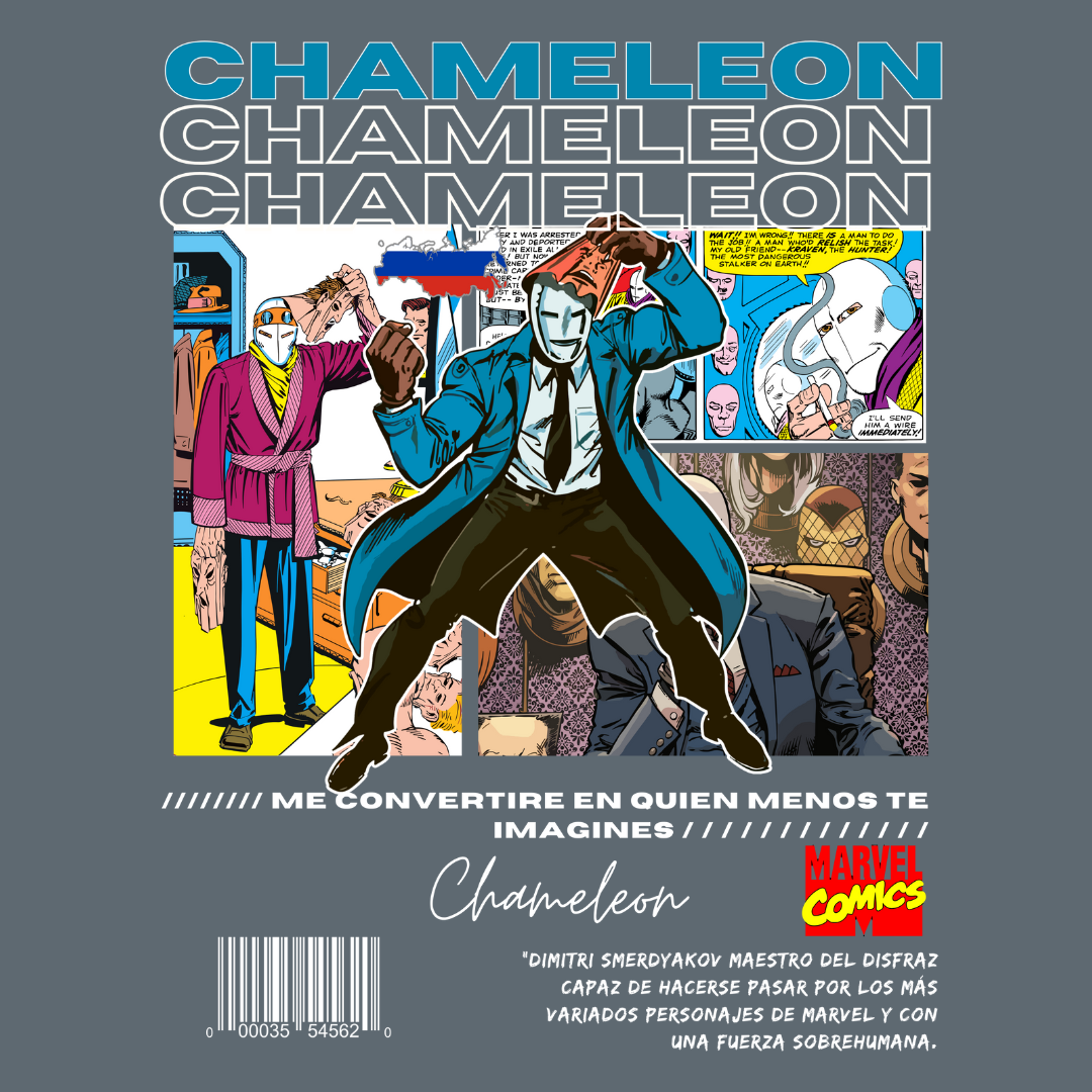 CHAMELEON VINTAGE - MARVEL OVERSIZE T-SHIRT