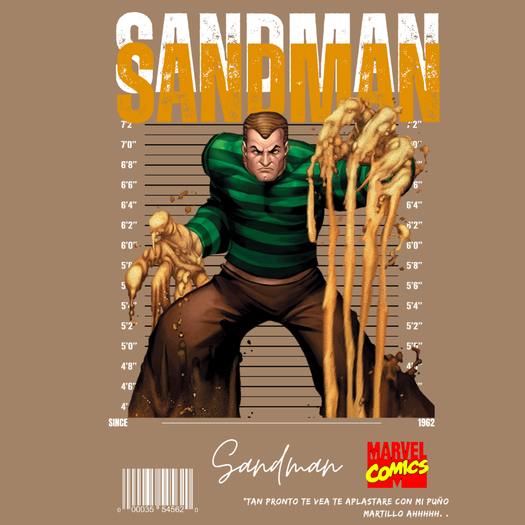 SANDMAN MARVEL - OVERSIZE T-SHIRT