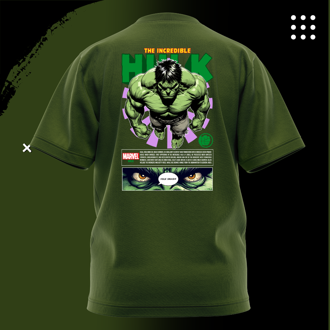 GREEN HULK - OVERSIZE T-SHIRT