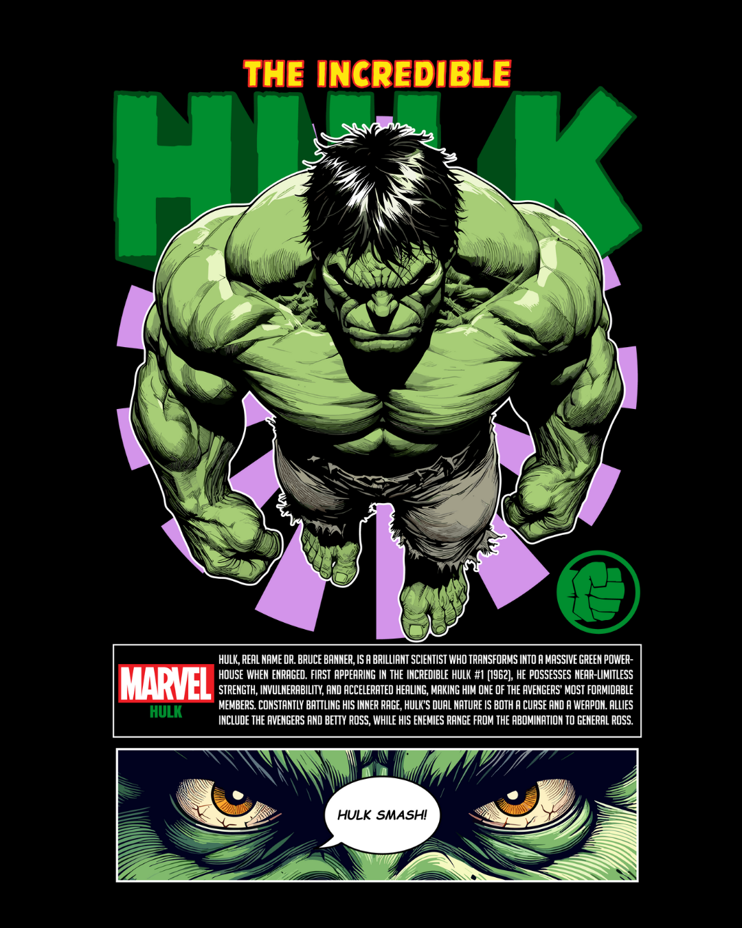 Hulk- Oversized T-Shirt
