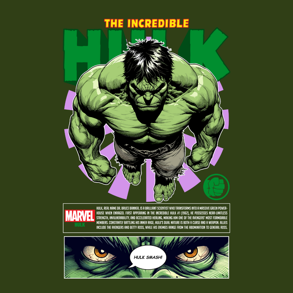 GREEN HULK - OVERSIZE T-SHIRT