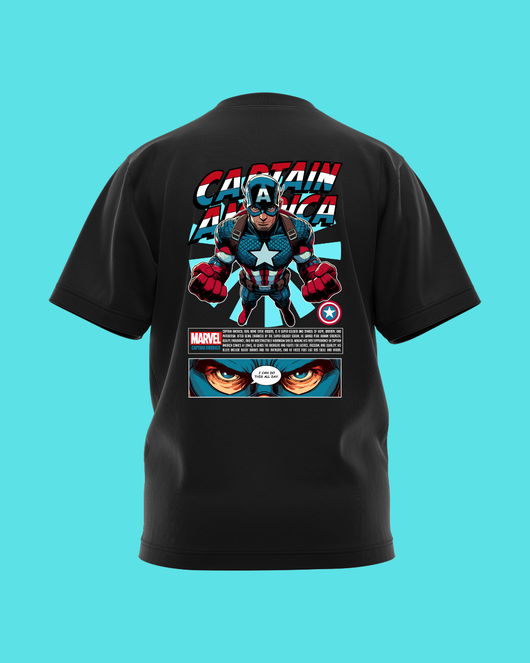 Captain America - Oversized T-Shirt