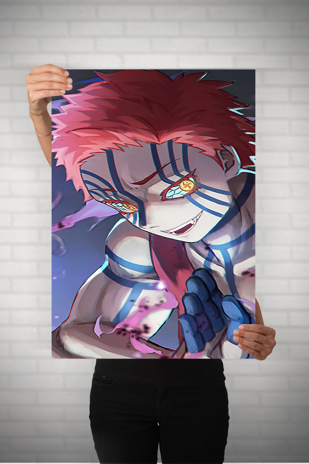 Akaza Metal Poster