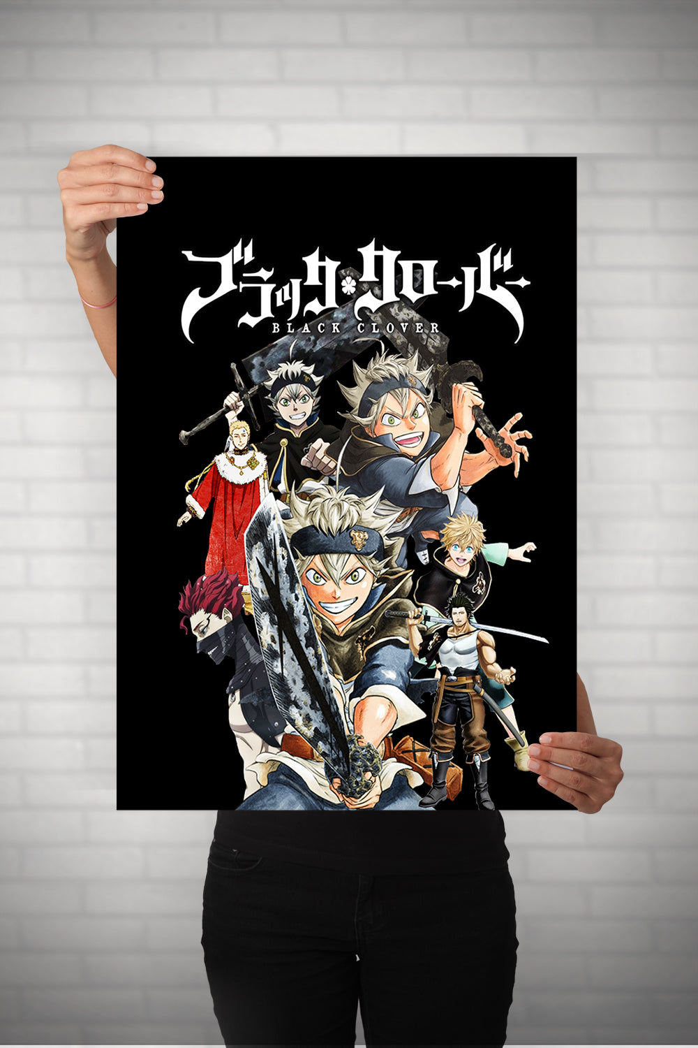 Black Clover Metal Poster