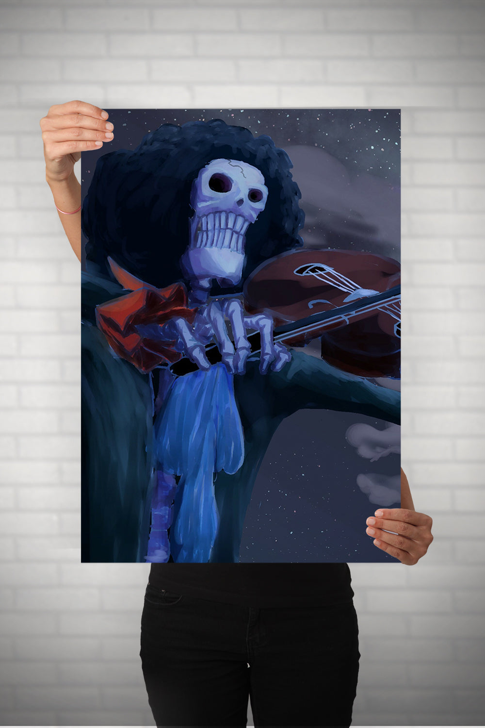 Brook Painting Metal Poster