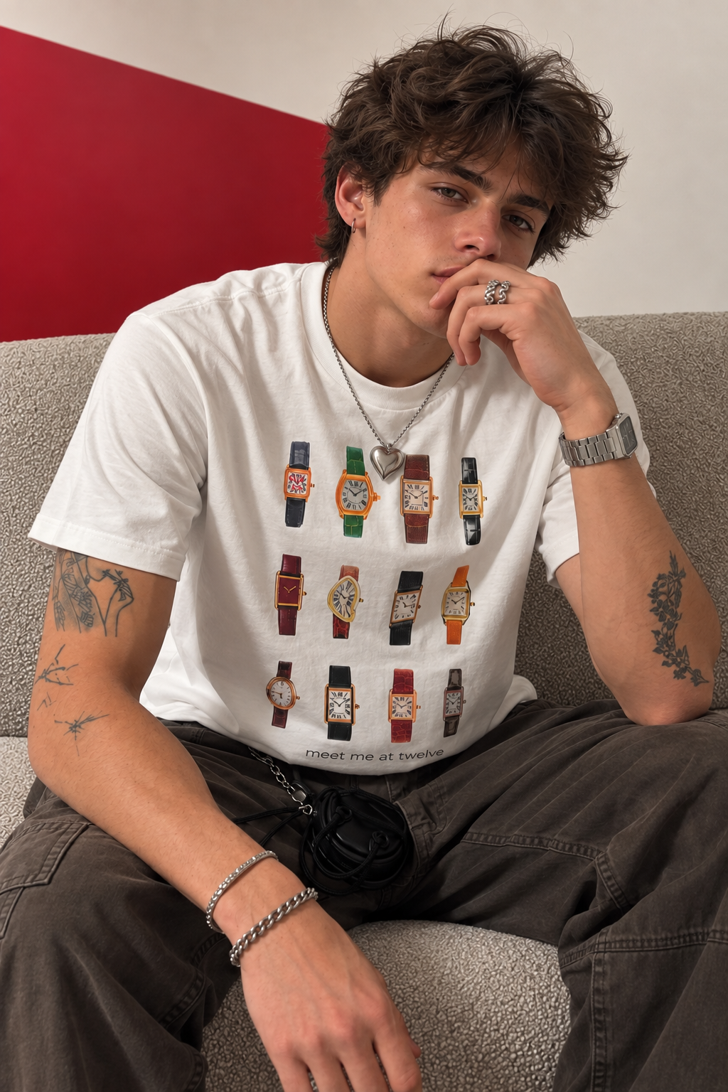 ⌚ Meet Me at Twelve — Watch Club Tee