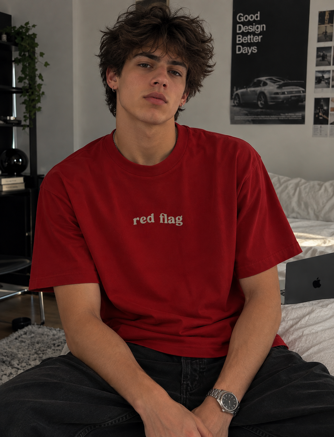 Some warnings are meant to be worn. 🚩