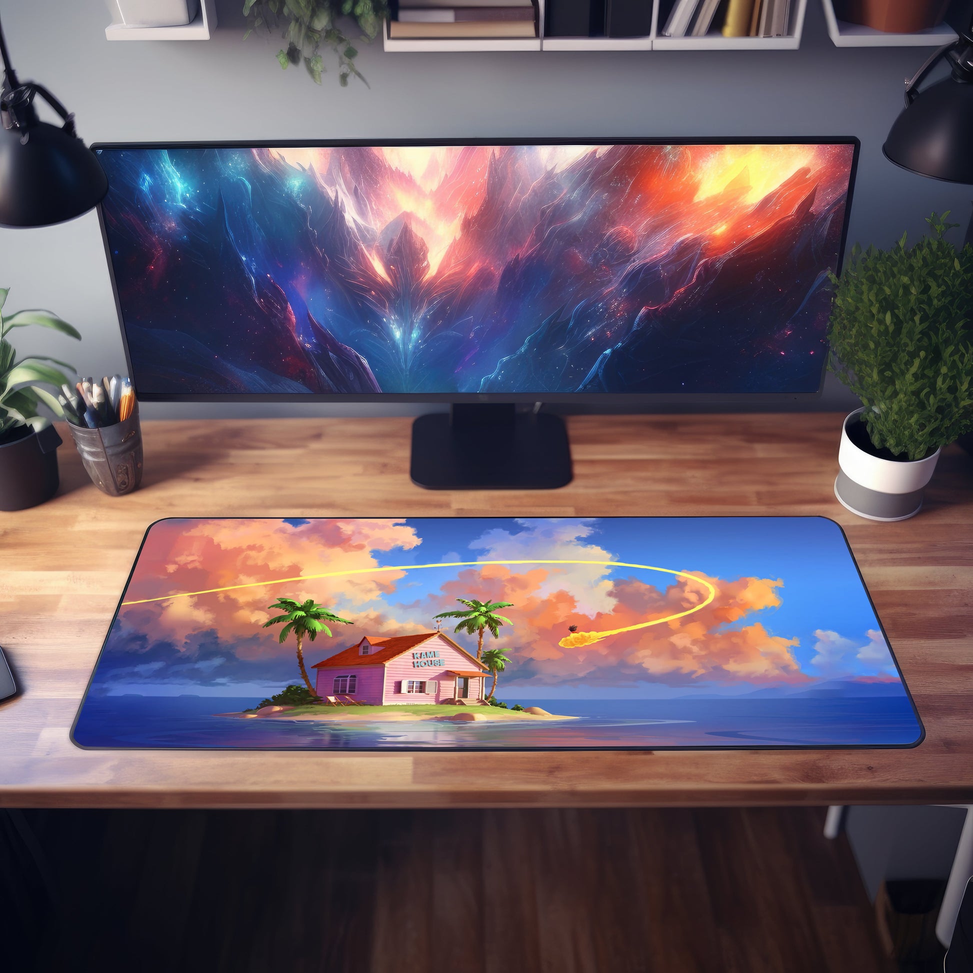 Dragon Ball Turtle Hermit Desk Mat