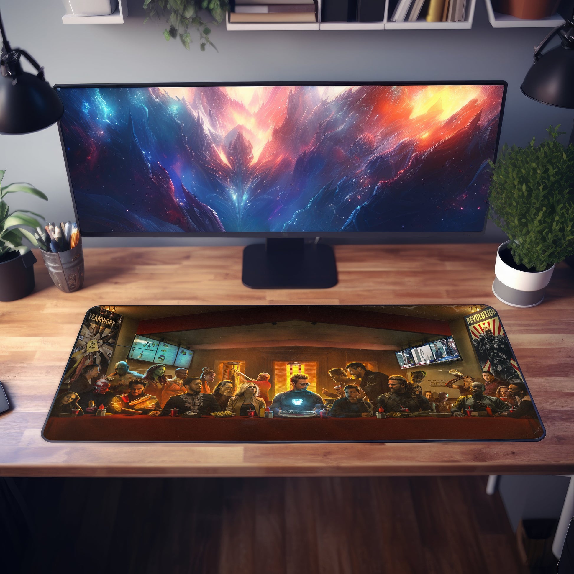 Infinity War Desk Mat