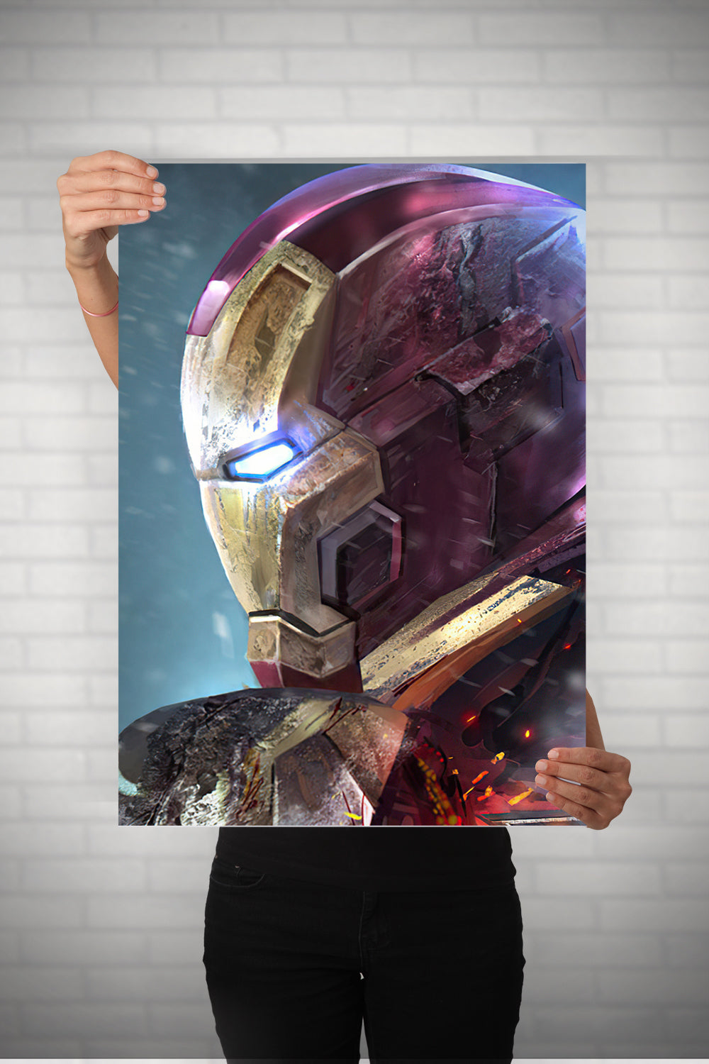 Iron Man Metal Poster