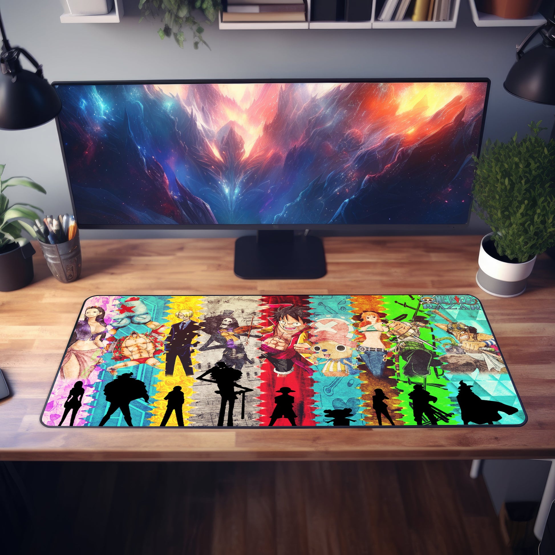 One Piece Straw Hat Pirates Desk Mat