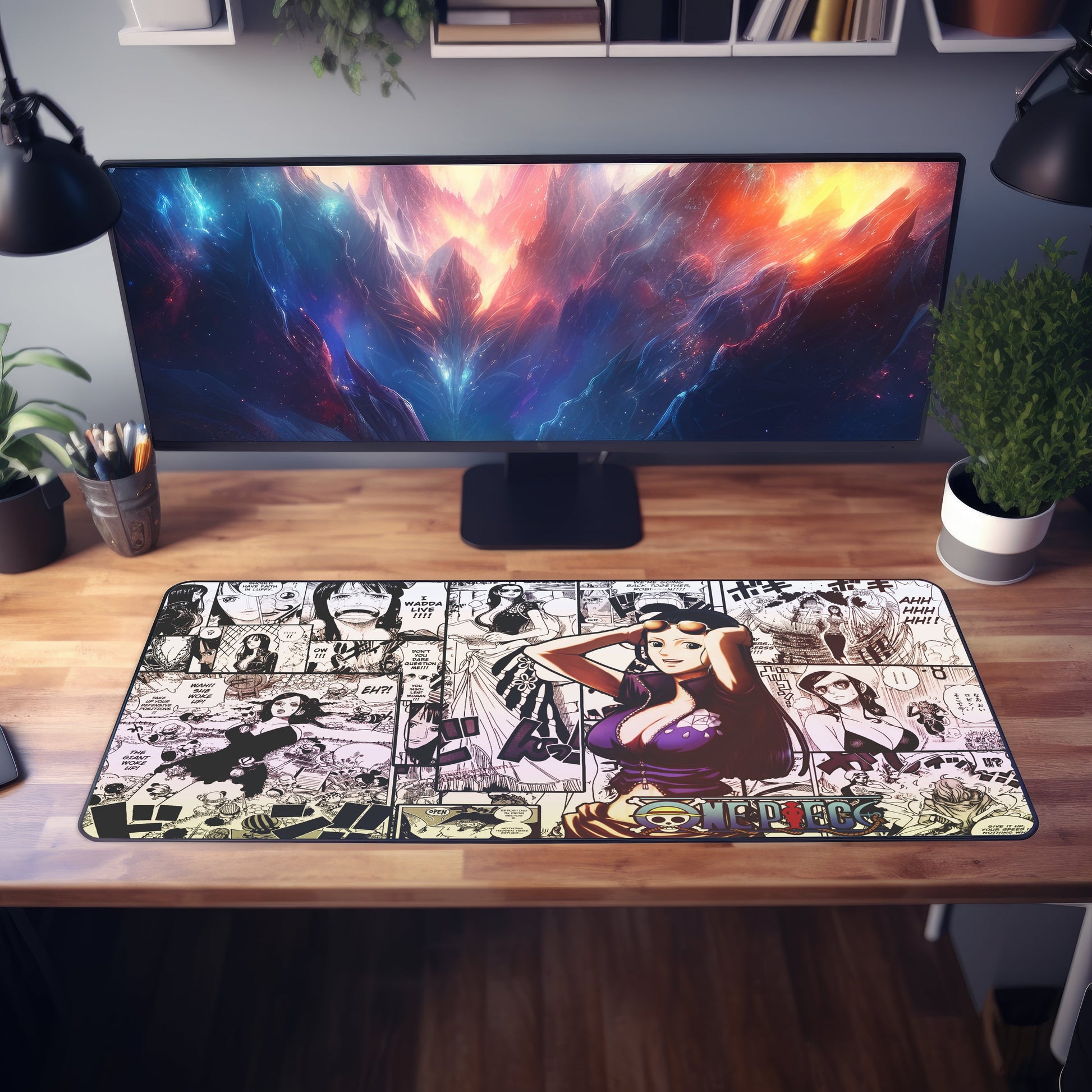 Robin Manga Desk Mat