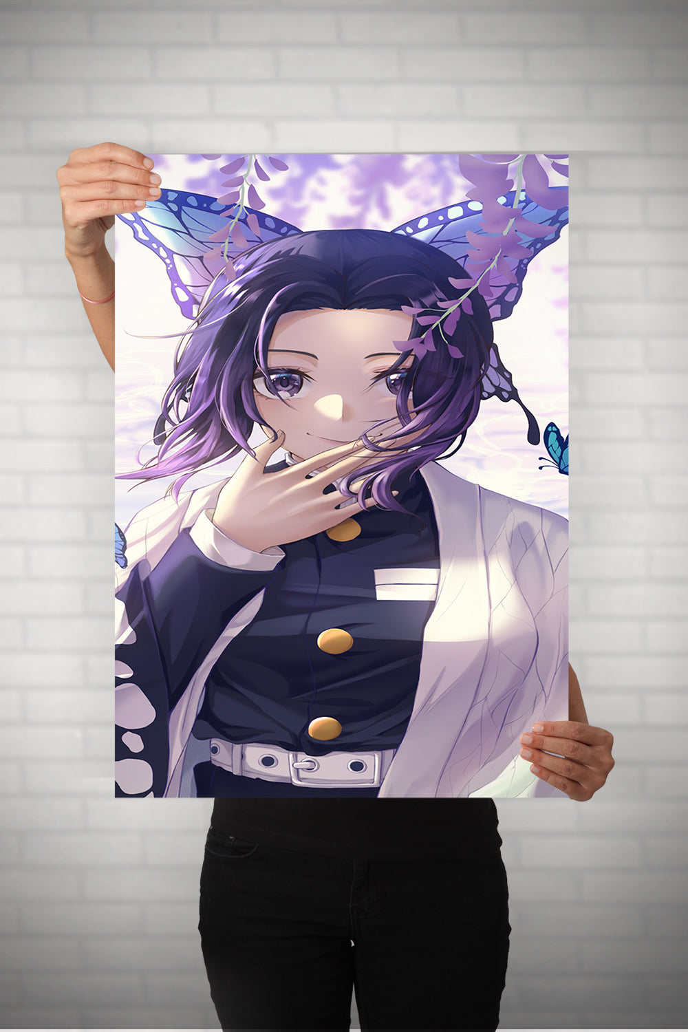 Shinobu Kocho Metal Poster