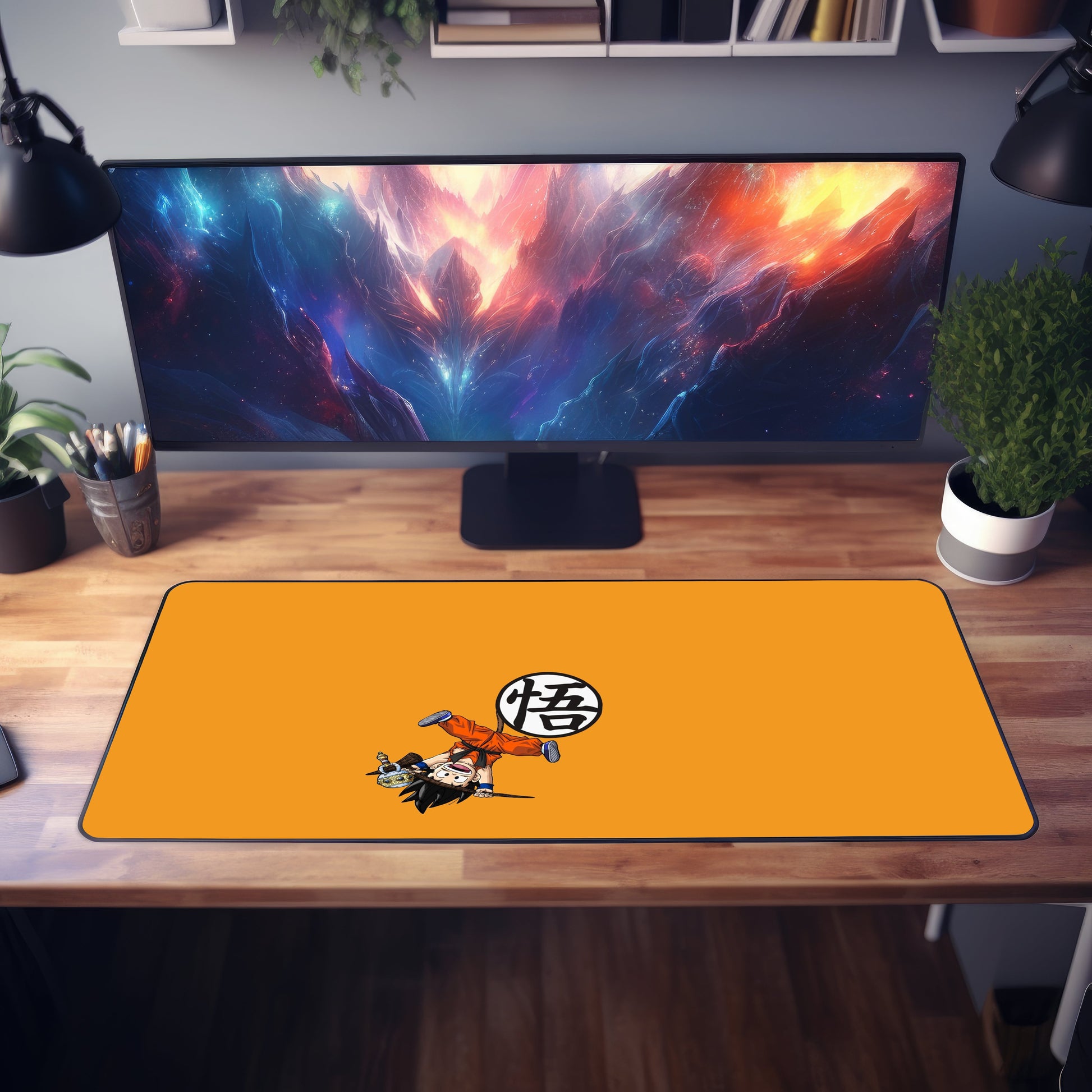 Son Goku Illustration Desk Mat