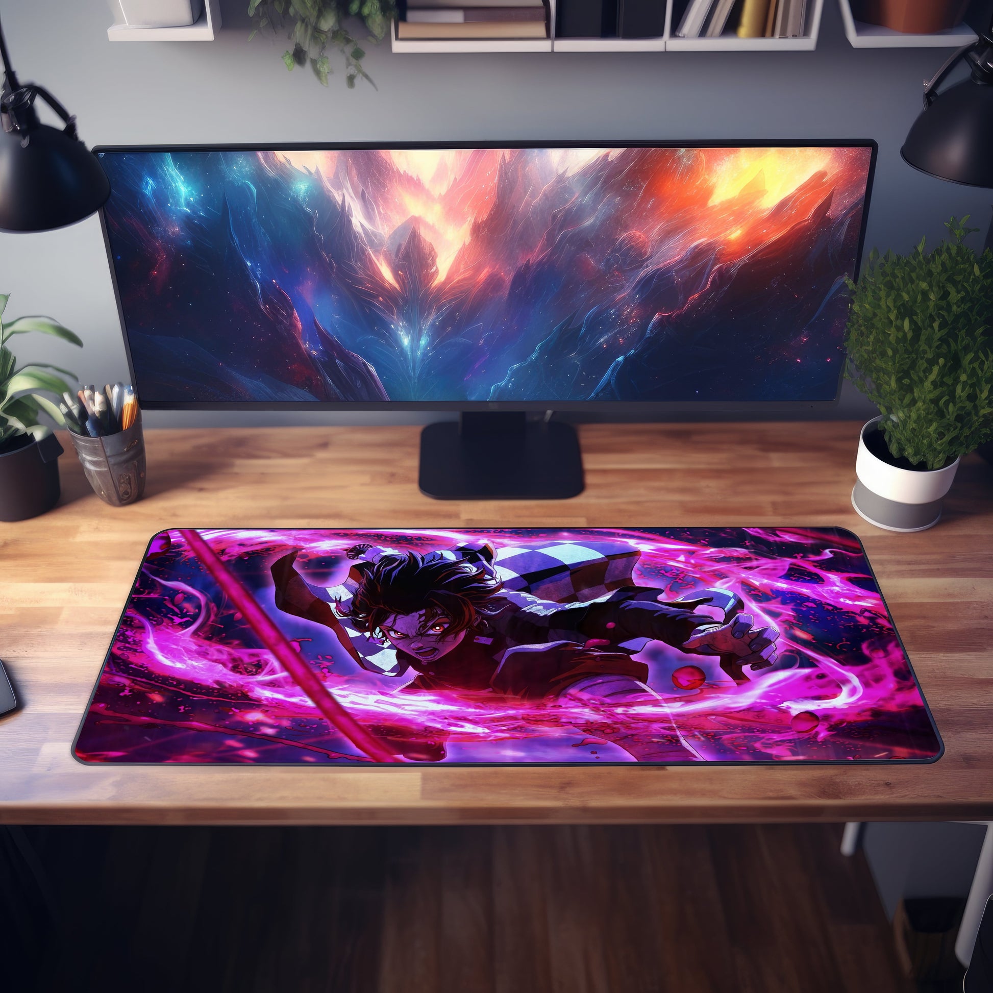 Tanjirou Kamado Hinokami Kagura Desk Mat