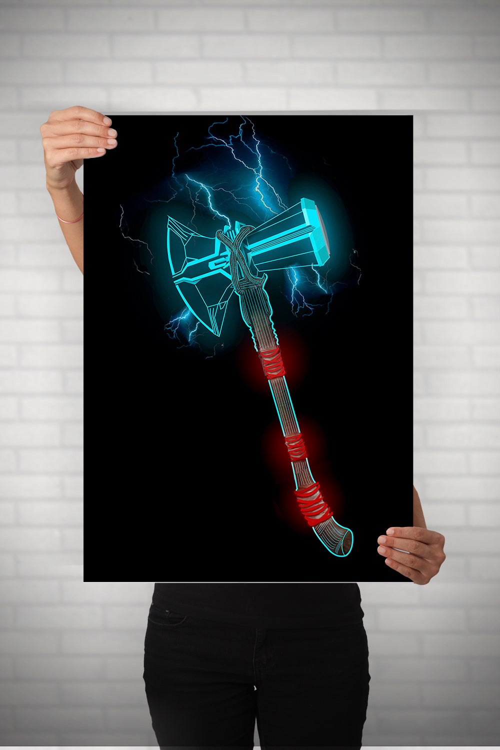 Thor Storm Breaker Metal Poster