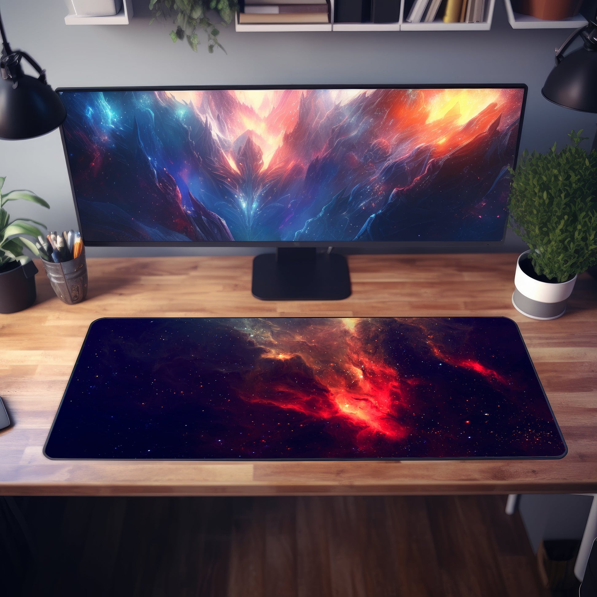Milky Way Digital Desk Mat